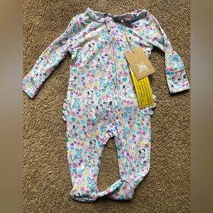 NWT Angel Dear 3-6 month footie